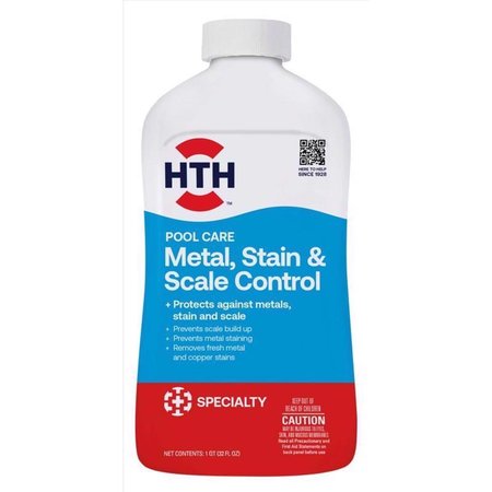 HTH Pool Care Liquid Metal	 Stain & Scale Control 32 oz 67068